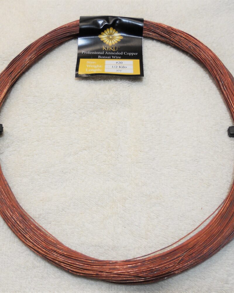 Kiku Pro Annealed Copper Wire #20. 1/2 Kilo.